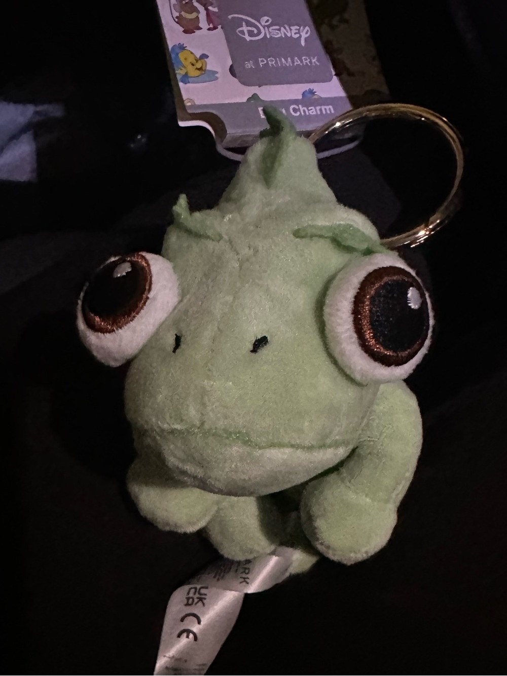 Disney Rapunzel Pascal Plush Bag Charm Keychain Tangled *Primark*-NEW - Picture 8 of 8